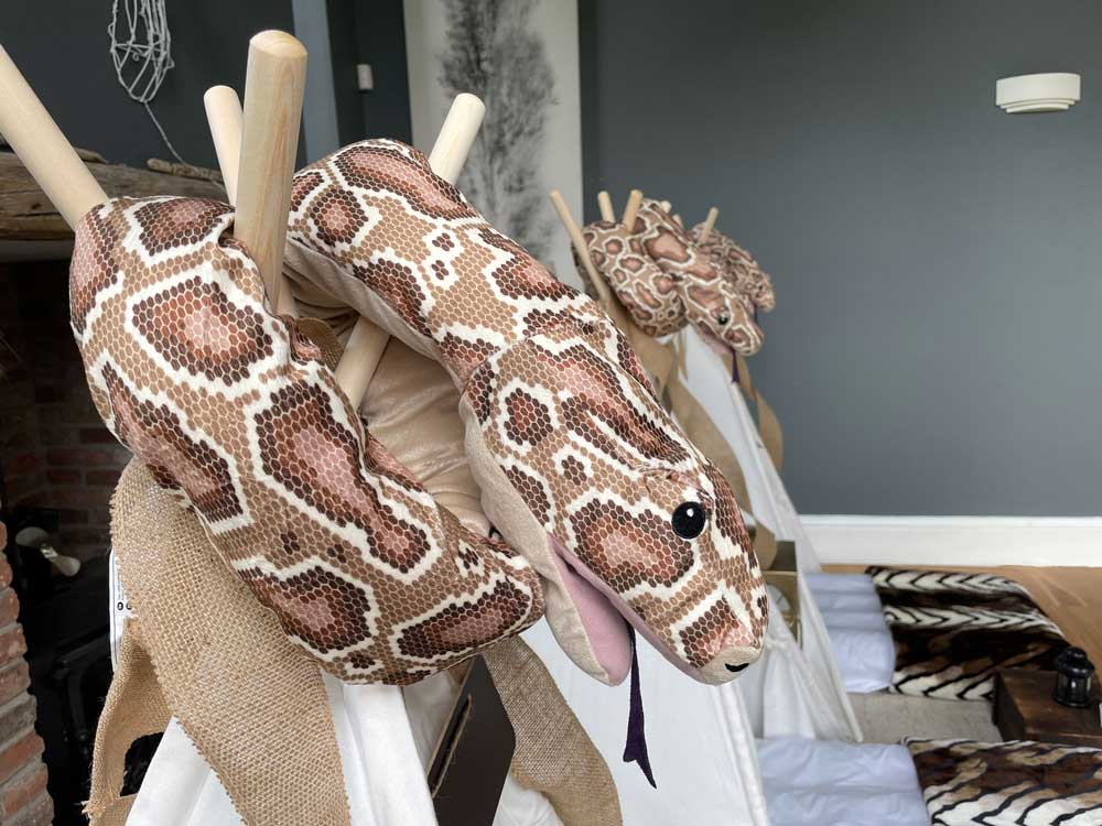 Snake Head - Savannah Safari Theme | The Pyjama Party Company