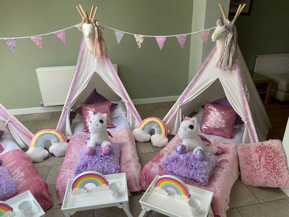 Theme Setup - Unicorn Theme | The Pyjama Party Company
